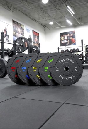 Discos Bumper Black TBOXPRO®: Fuerza en su Estado Puro