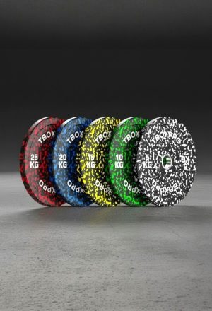 Discos Bumper Crumb Color TBOXPRO®: Resistencia Todoterreno